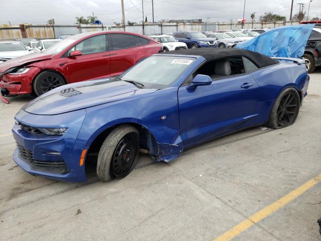 1G1FH3D79L0111736 - 2020 CHEVROLET CAMARO SS BLUE photo 1