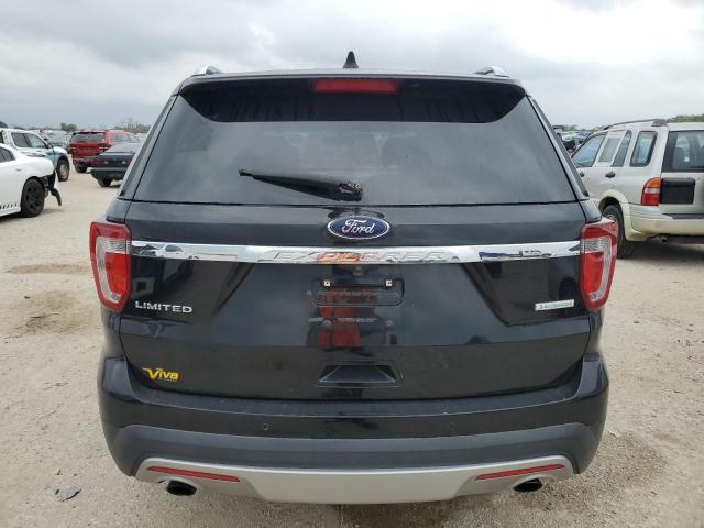 1FM5K7FH9GGB51776 - 2016 FORD EXPLORER LIMITED BLACK photo 6