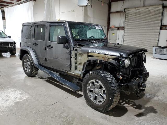 1C4BJWFG7HL687436 - 2017 JEEP WRANGLER RUBICON GRAY photo 4