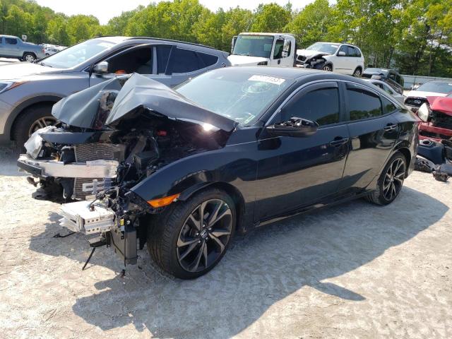 2HGFC2F83KH567359 - 2019 HONDA CIVIC SPORT 黑色 照片 1