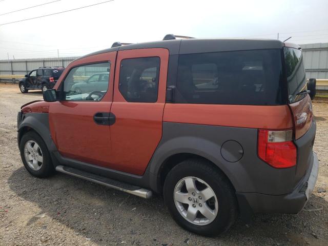 5J6YH28503L031754 - 2003 HONDA ELEMENT EX ORANGE photo 2