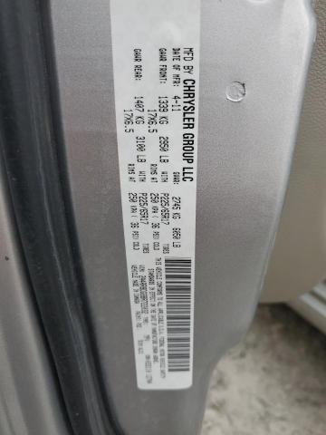 2A4RR8DG8BR722032 - 2011 CHRYSLER TOWN & COU TOURING L SILVER photo 13