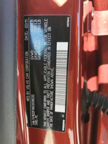 YV1622FS6C2038232 - 2012 VOLVO S60 T5 RED photo 12