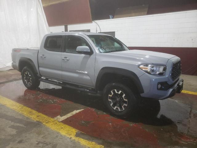 5TFCZ5AN0MX266383 - 2021 TOYOTA TACOMA DOUBLE CAB GRAY photo 4