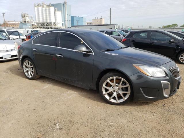 2G4GV5GV3D9225082 - 2013 BUICK REGAL GS Сұр фото 4