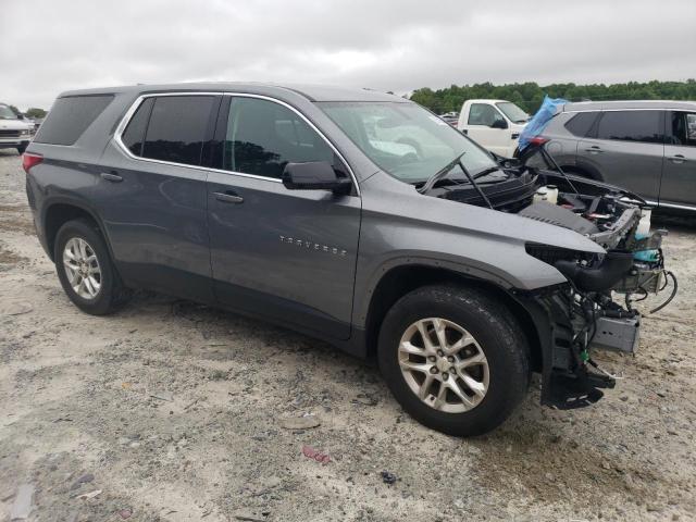 1GNERFKW0KJ260127 - 2019 CHEVROLET TRAVERSE LS GRAY photo 4