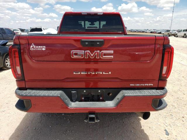 1GT49REY3MF167353 - 2021 GMC SIERRA K2500 DENALI BURGUNDY photo 6