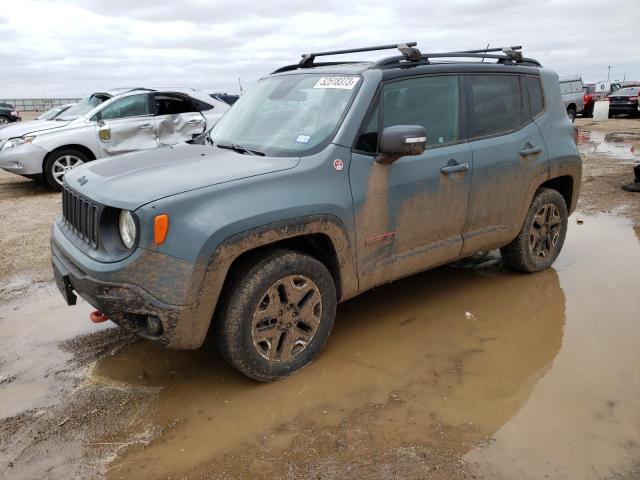 ZACCJBCT7GPD89252 - 2016 JEEP RENEGADE TRAILHAWK GRAY photo 1