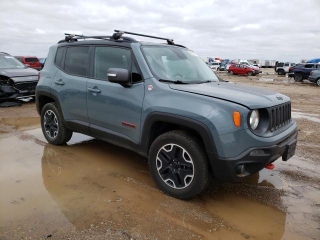 ZACCJBCT7GPD89252 - 2016 JEEP RENEGADE TRAILHAWK GRAY photo 4