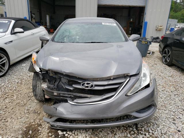 5NPEB4AC0CH497140 - 2012 HYUNDAI SONATA GLS GRAY photo 5