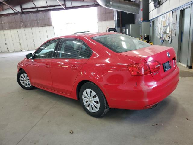 3VW2K7AJXDM266113 - 2013 VOLKSWAGEN JETTA BASE RED photo 2