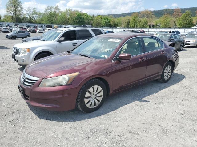 1HGCP2F39BA103244 - 2011 HONDA ACCORD LX BURGUNDY photo 1