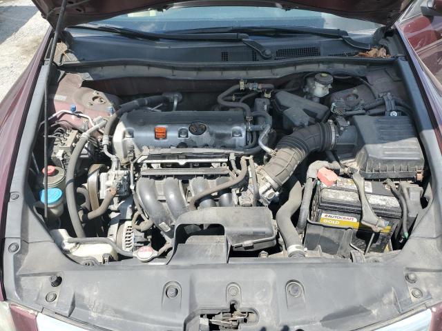 1HGCP2F39BA103244 - 2011 HONDA ACCORD LX BURGUNDY photo 11