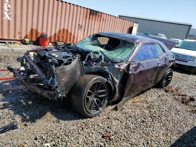 2C3CDZFJ6NH117370 - 2022 DODGE CHALLENGER R/T SCAT PACK PURPLE photo 1