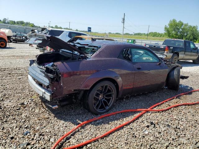 2C3CDZFJ6NH117370 - 2022 DODGE CHALLENGER R/T SCAT PACK PURPLE photo 3