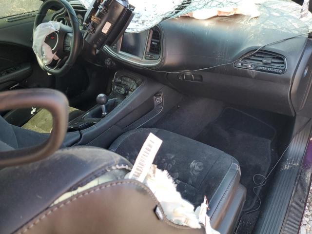 2C3CDZFJ6NH117370 - 2022 DODGE CHALLENGER R/T SCAT PACK PURPLE photo 8