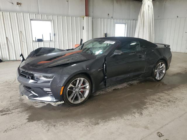 1G1FH3D76H0110079 - 2017 CHEVROLET CAMARO SS CHARCOAL photo 1