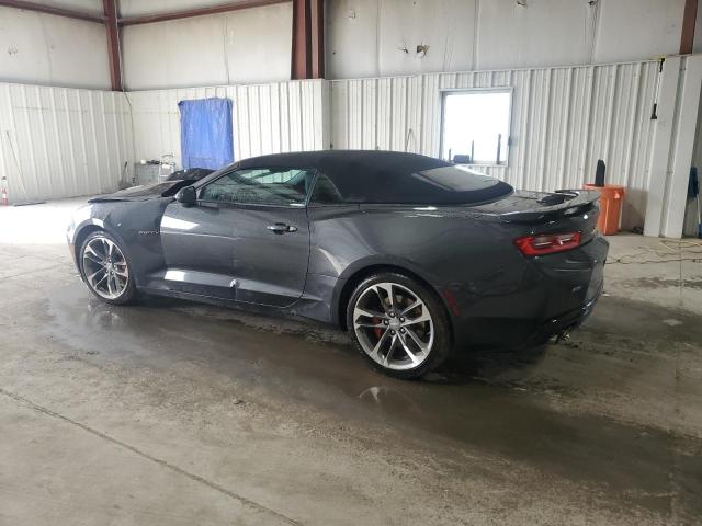 1G1FH3D76H0110079 - 2017 CHEVROLET CAMARO SS CHARCOAL photo 2