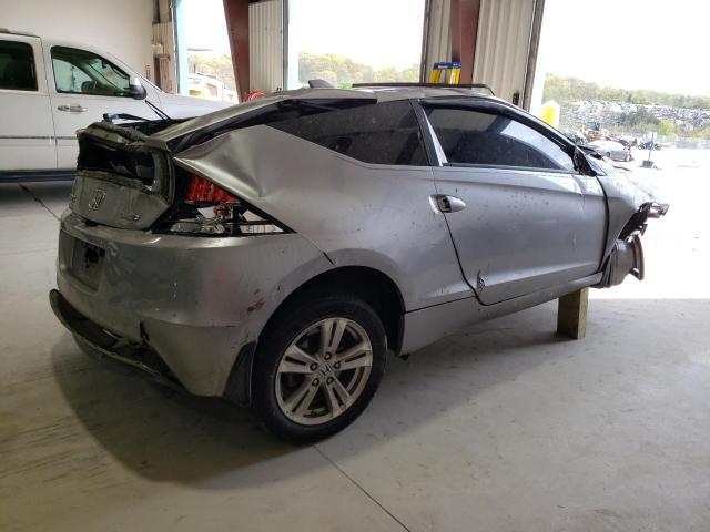 JHMZF1D60BS003707 - 2011 HONDA CR-Z EX SILVER photo 3