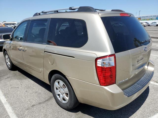 KNDMB233786219057 - 2008 KIA SEDONA EX GOLD photo 2