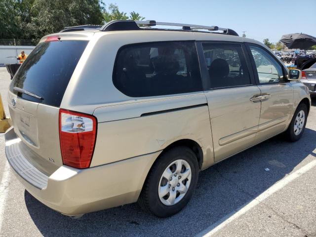 KNDMB233786219057 - 2008 KIA SEDONA EX GOLD photo 3