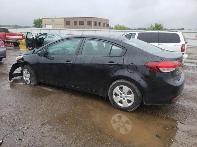 3KPFK4A77HE037010 - 2017 KIA FORTE LX BLACK photo 2