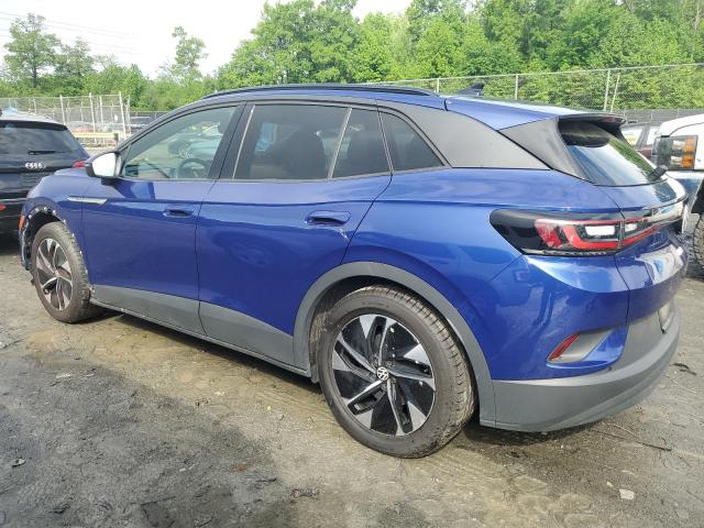 WVGTMPE21MP043128 - 2021 VOLKSWAGEN ID.4 PRO S ლურჯი ფოტო 2