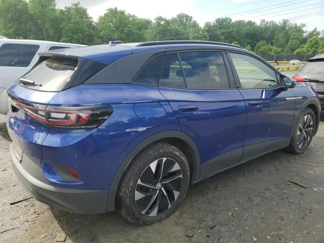 WVGTMPE21MP043128 - 2021 VOLKSWAGEN ID.4 PRO S ლურჯი ფოტო 3