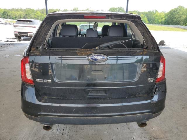 2FMDK4JC7DBB73123 - 2013 FORD EDGE SEL BLACK photo 6