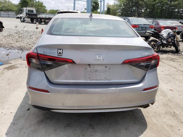 2HGFE2F56NH583835 - 2022 HONDA CIVIC SPORT 银色 照片 6