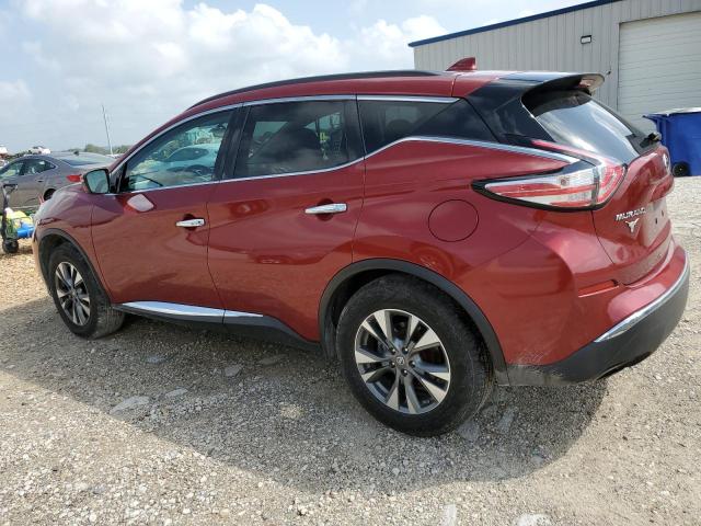 5N1AZ2MH1HN116386 - 2017 NISSAN MURANO S RED photo 2