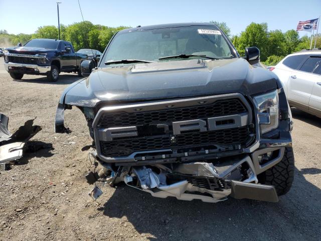 1FTFW1RGXJFB81329 - 2018 FORD F150 RAPTOR BLACK photo 5