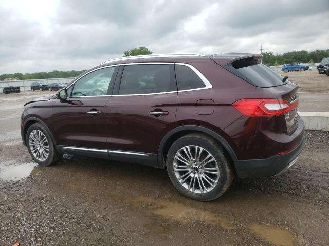 2LMPJ8LR9JBL42003 - 2018 LINCOLN MKX RESERVE BURGUNDY photo 2