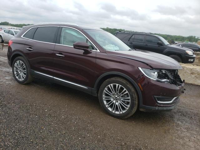 2LMPJ8LR9JBL42003 - 2018 LINCOLN MKX RESERVE BURGUNDY photo 4