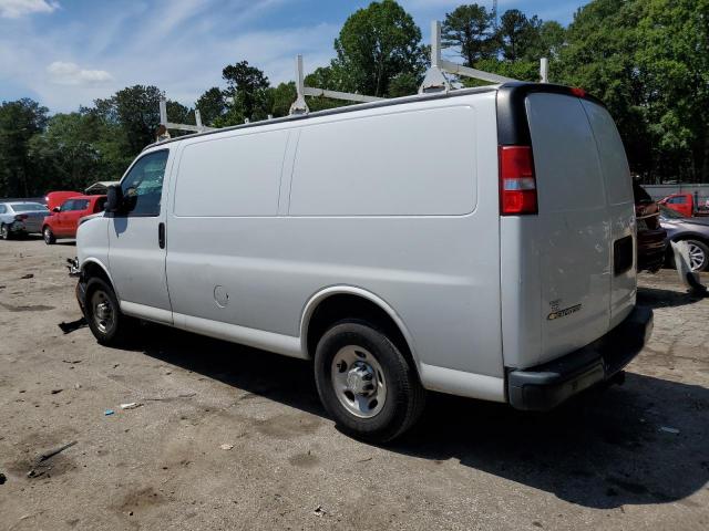 1GCWGAFP8K1347881 - 2019 CHEVROLET EXPRESS G2 WHITE photo 2