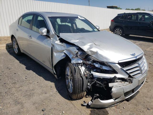 KMHGC4DF5BU127720 - 2011 HYUNDAI GENESIS 4.6L SILVER photo 4