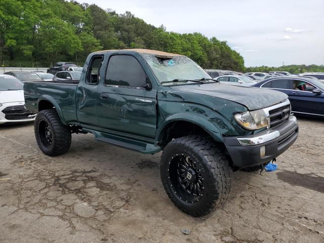 5TESN92NXYZ688849 - 2000 TOYOTA TACOMA XTRACAB PRERUNNER 绿色 照片 4