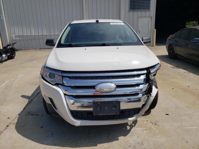 2FMDK3GC8DBE09862 - 2013 FORD EDGE SE WHITE photo 5