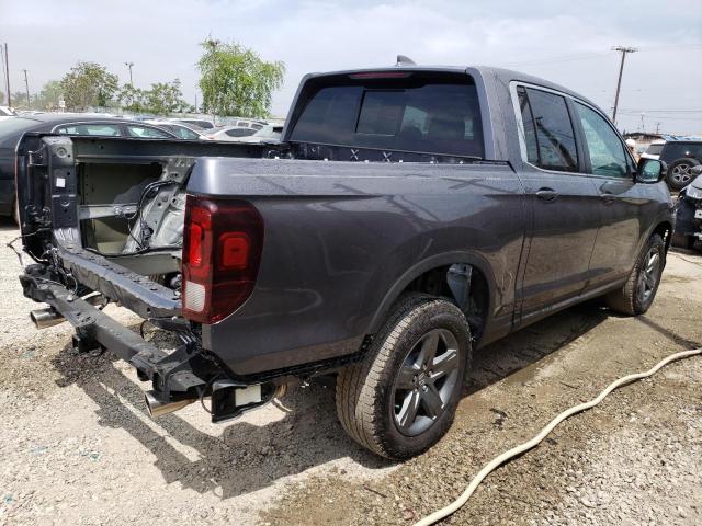 5FPYK3F52PB000148 - 2023 HONDA RIDGELINE RTL GRAY photo 3