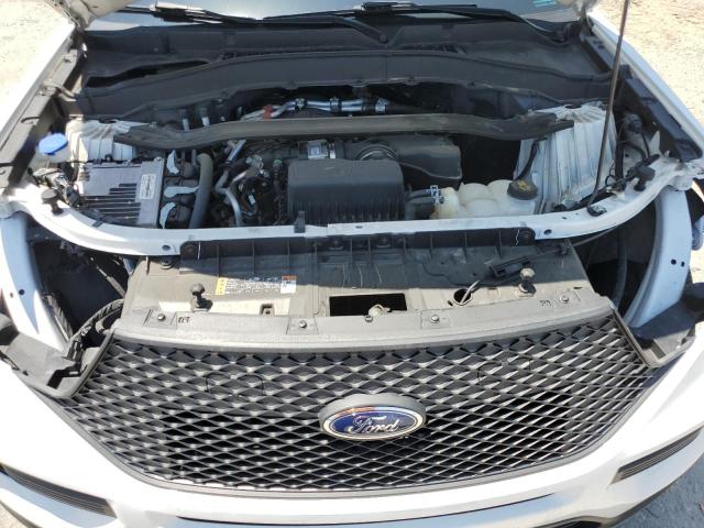 1FM5K8AB1MGB34572 - 2021 FORD EXPLORER POLICE INTERCEPTOR 白色 照片 12
