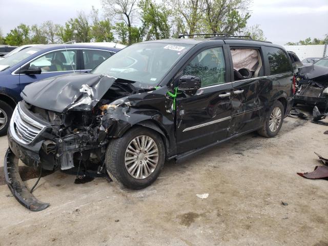 2C4RC1CG7DR647729 - 2013 CHRYSLER TOWN & COU TOURING L BLACK photo 1