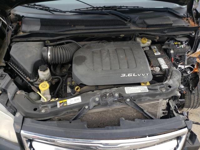 2C4RC1CG7DR647729 - 2013 CHRYSLER TOWN & COU TOURING L BLACK photo 12