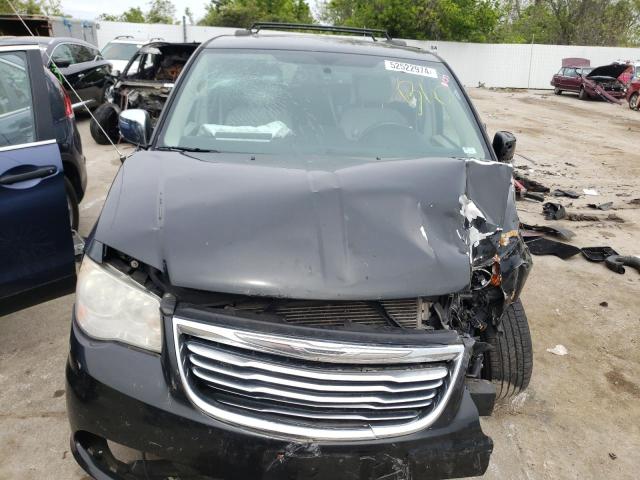 2C4RC1CG7DR647729 - 2013 CHRYSLER TOWN & COU TOURING L BLACK photo 5