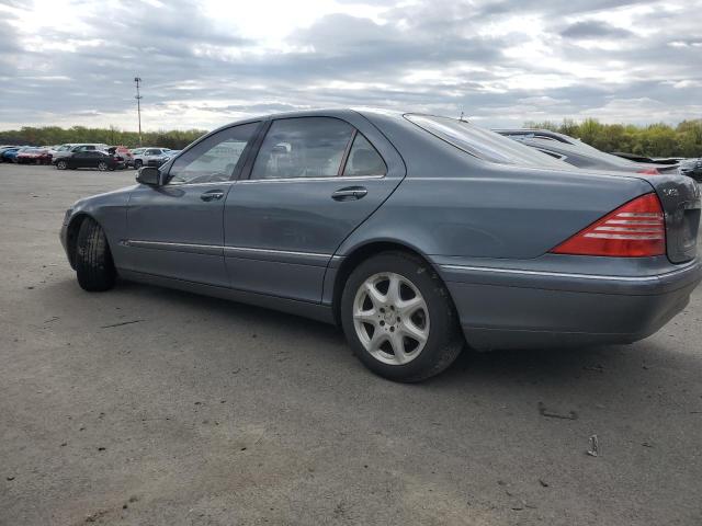 WDBNG83J85A453268 - 2005 MERCEDES-BENZ S 430 4MATIC BLUE photo 2
