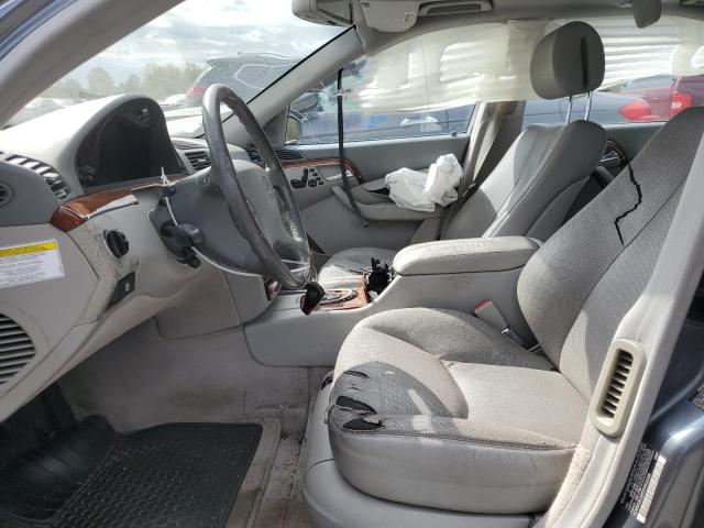 WDBNG83J85A453268 - 2005 MERCEDES-BENZ S 430 4MATIC BLUE photo 7