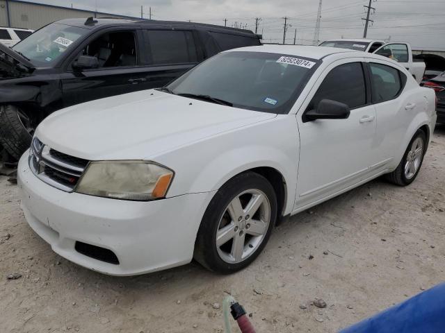 1C3CDZAB9CN323206 - 2012 DODGE AVENGER SE WHITE photo 1