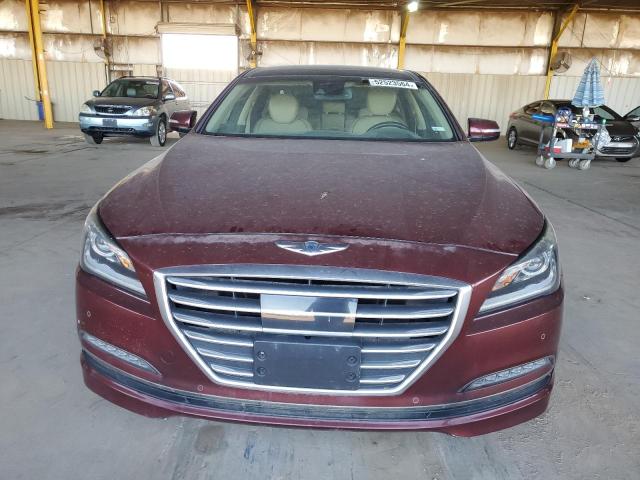 KMHGN4JF0FU028937 - 2015 HYUNDAI GENESIS 5.0L BURGUNDY photo 5