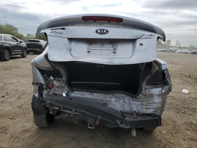 KNADE223696460356 - 2009 KIA RIO BASE SILVER photo 6