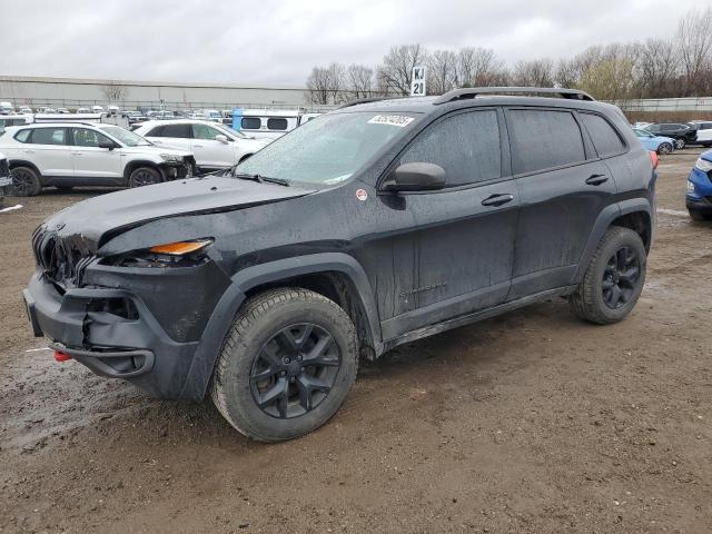 1C4PJMBS9GW199963 - 2016 JEEP CHEROKEE TRAILHAWK BLACK photo 1