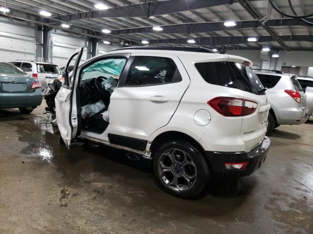 MAJ6P1CL1JC216107 - 2018 FORD ECOSPORT SES WHITE photo 2